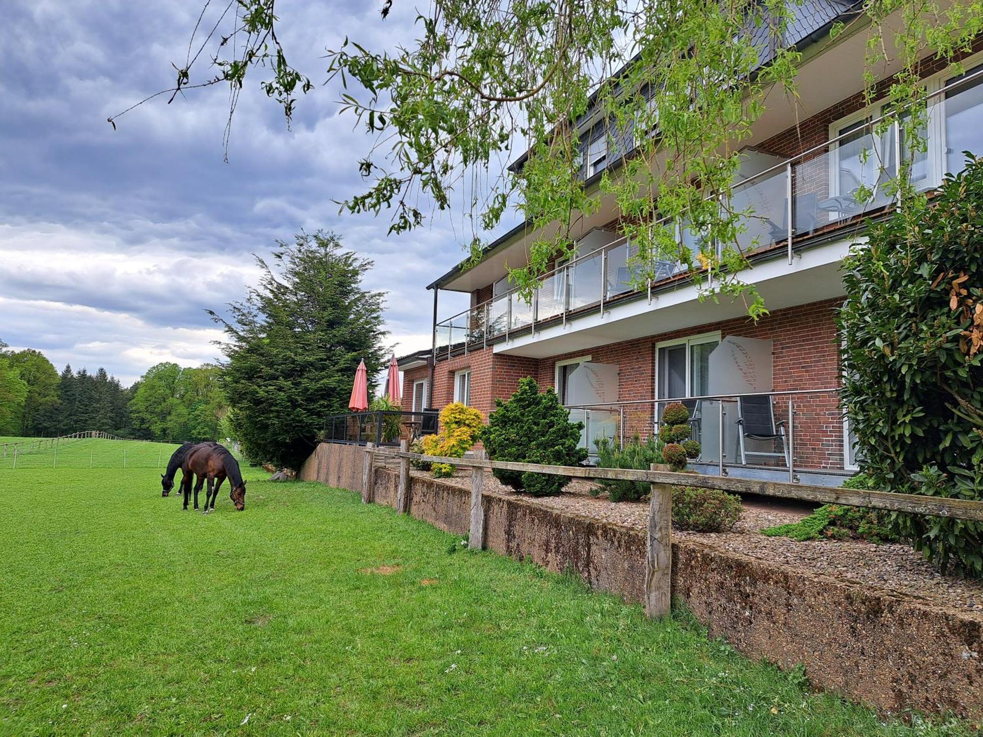 Dat Luette Heidehotel Funk - Garni Bispingen Esterno foto